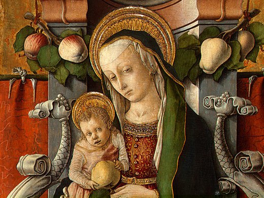 Мадонна с Младенцем на троне с донором, c.1470