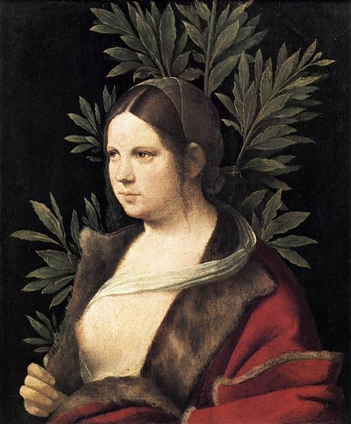Портрет молодой женщины (Лаура), 1506