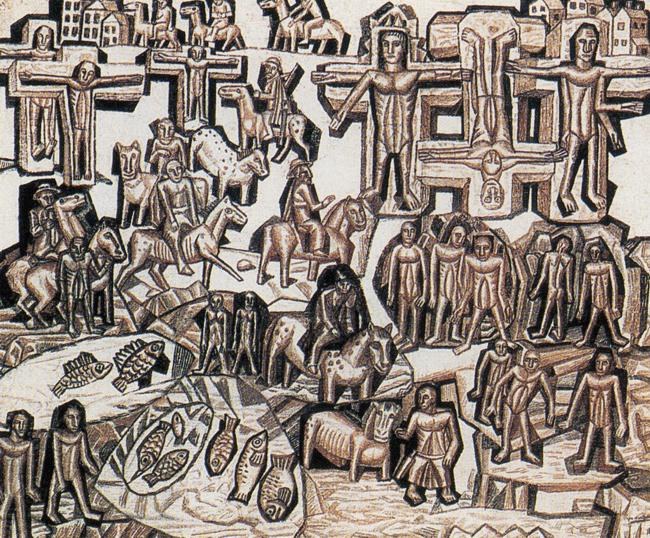 Казнь (После 1905), 1913 - Павел Филонов
