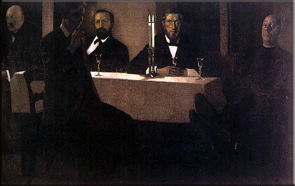 Вильгельм Хаммерсхой - Пять портретов, 1901-02 гг.