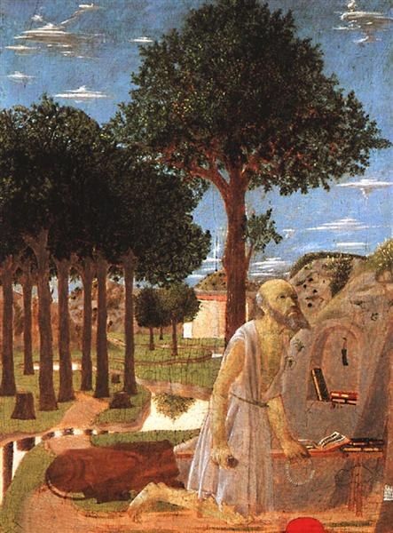 Покаяние святого Иеронима, c.1450