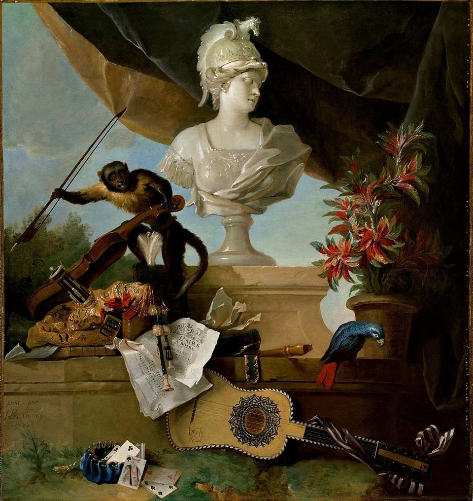 Аллегория воздуха, 1722
