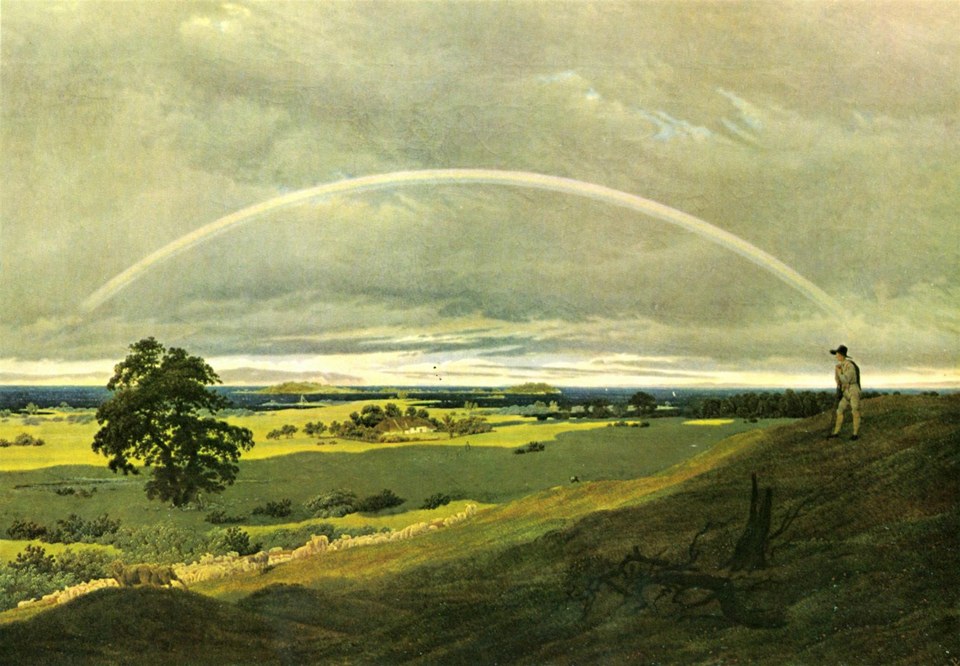 Пейзаж с радугой, c.1810