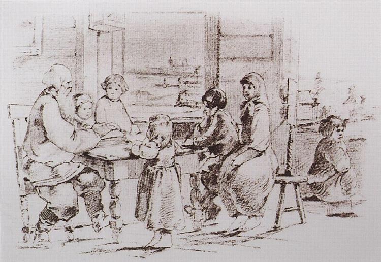 Русские пословицы и поговорки, 1866 - 1867 - Виктор Васнецов