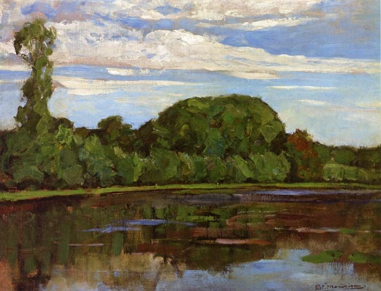Ферма Гейнруст с изолированным деревом, 1905 - 1906