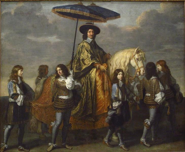 Канцлер Сегье и его окружение, 1670