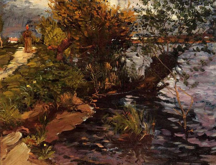 Ивы у Йерра, c.1872