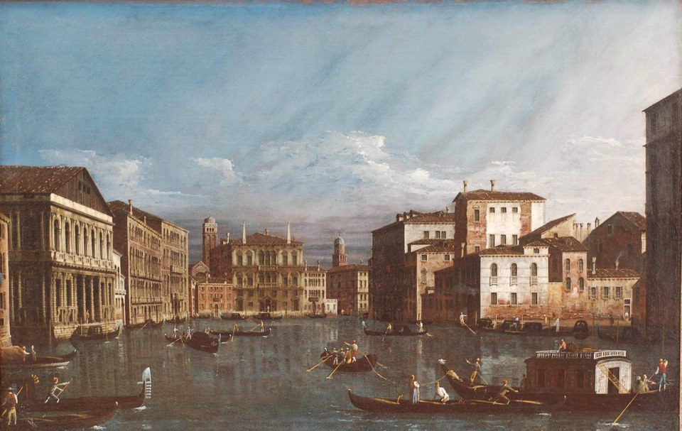 Вид на Венецию, c.1738