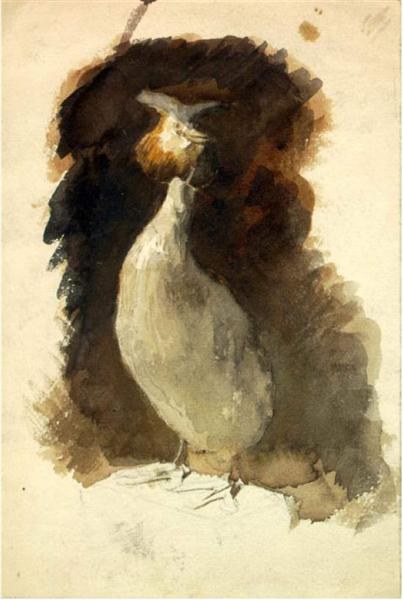 Фаршированная тетерева, c.1892 - Николай Рерих