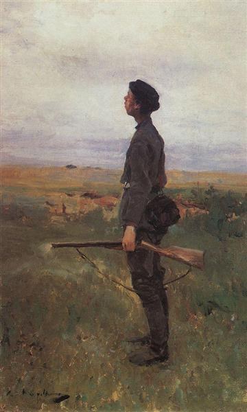 Плохой выстрел, c.1880 - Константин Коровин