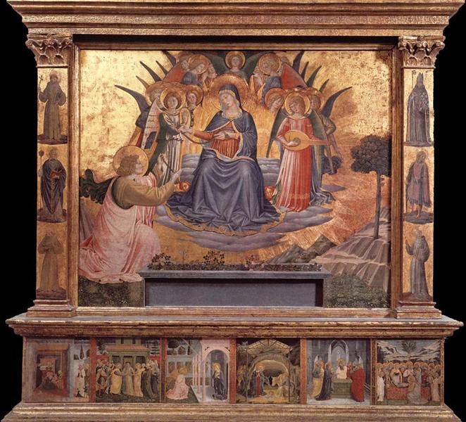 Мадонна с поясом, 1450
