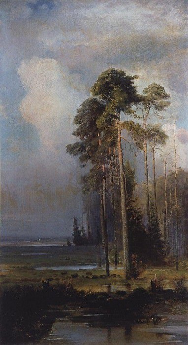 Осень. Сокольники. 1880-1890-е