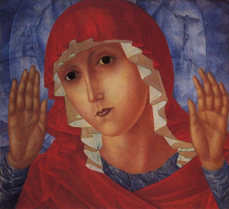 Богоматерь Умиление злых сердец. 1914-1915