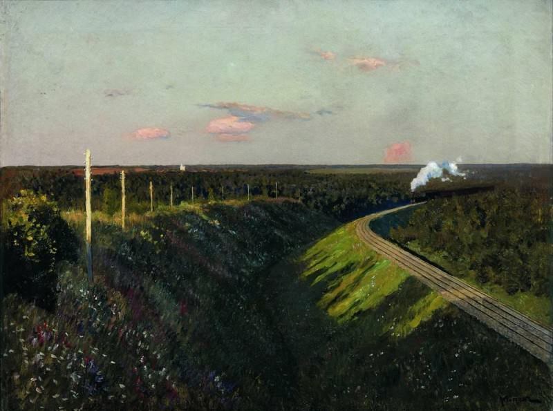 Поезд в пути. 1890-е