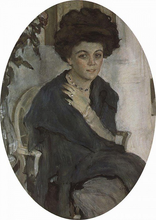 Портрет Е. П. Олив. 1909