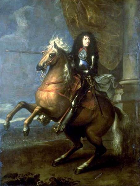 Людовик XIV, Конный портрет, 1668