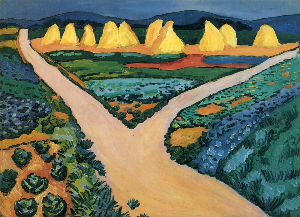 Овощные поля, 1911