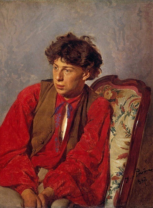 Портрет В.Е.Репина