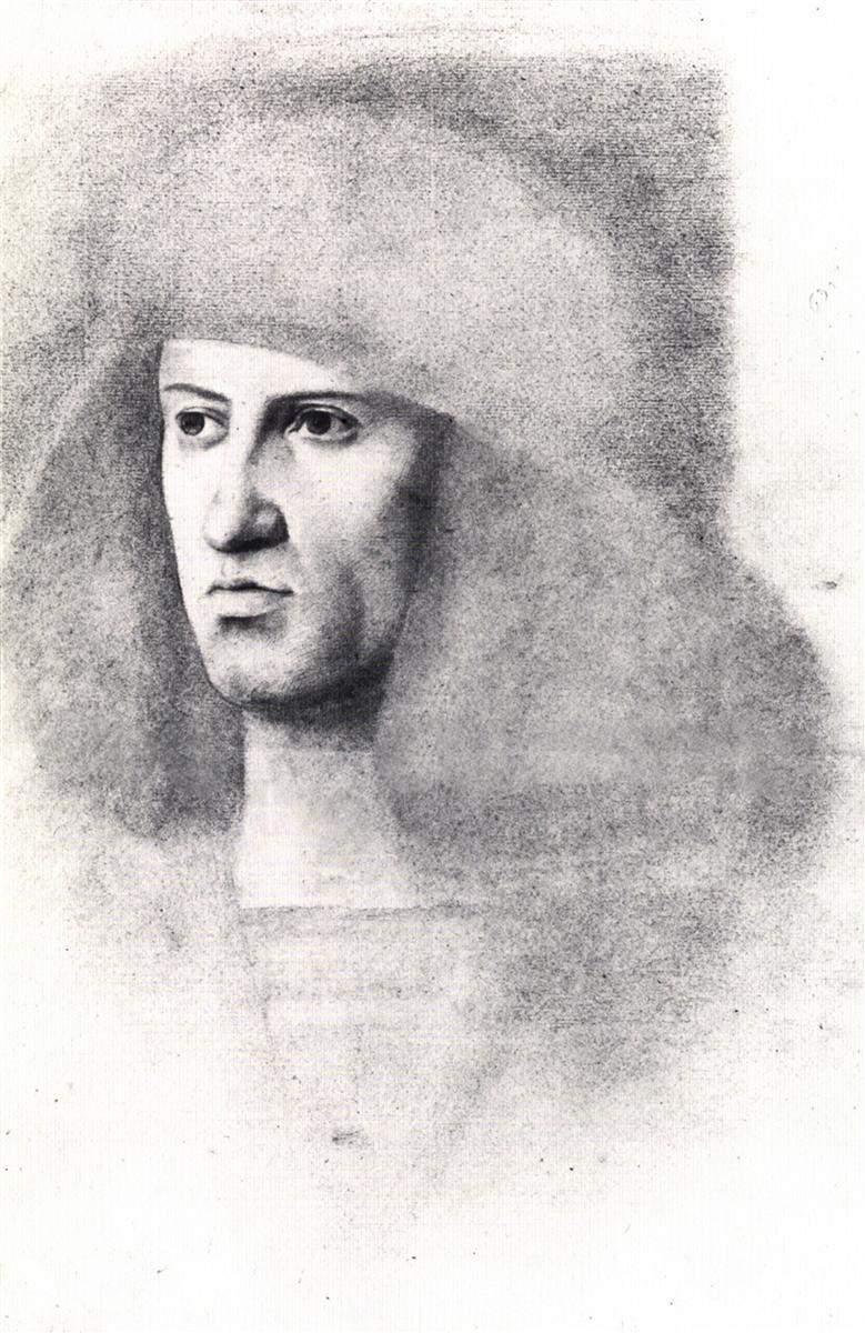 Этюд Джентиле Беллини, 1854 - 1855