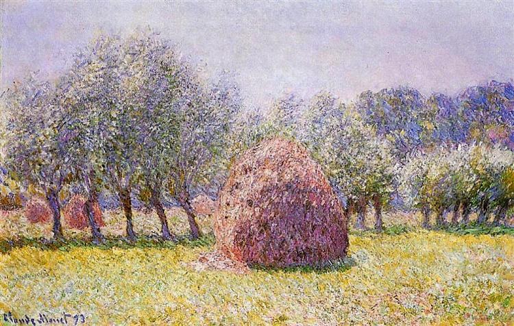 Стог сена, 1865