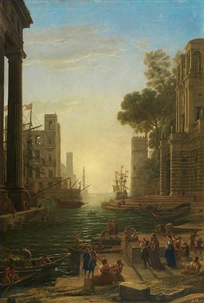 Посадка святой Паулы Романы в Остии, около 1638