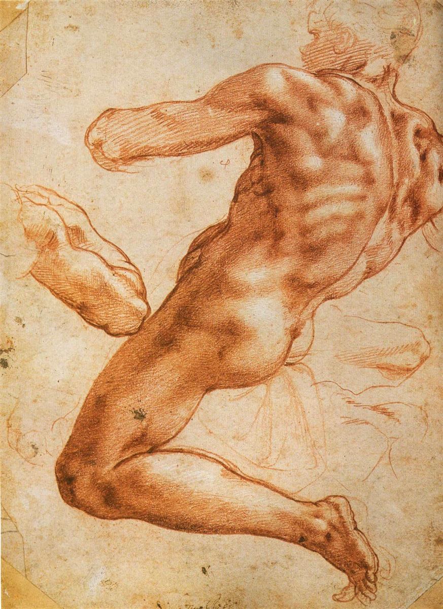 Этюд для игнудо, c.1508