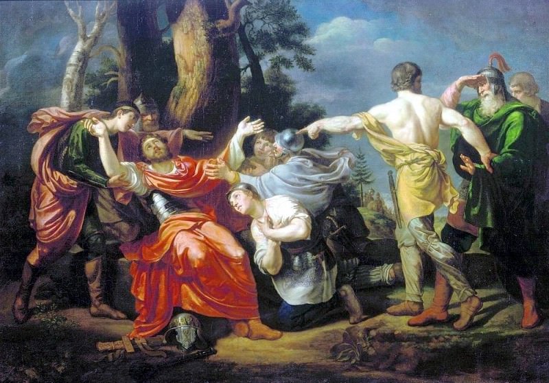 Дмитрий Донской на Куликовом поле. 1805 Холст