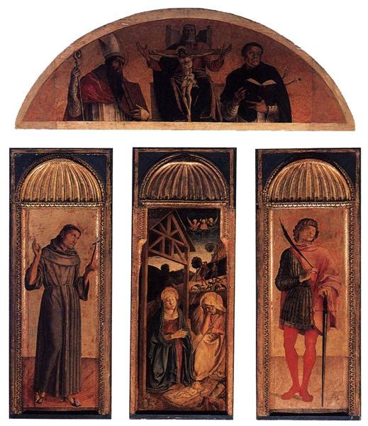 Триптих Рождества Христова, 1464 - 1470