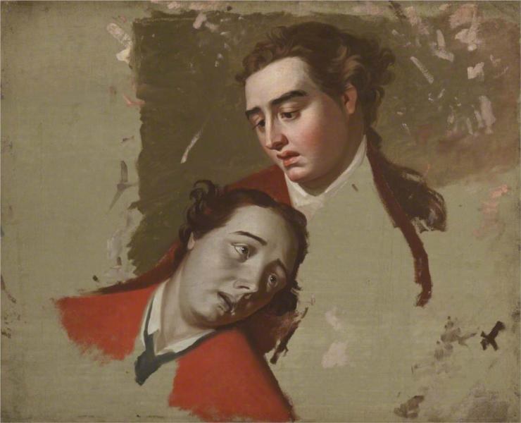 Смерть генерала Вульфа в Квебеке, 1759, 1763