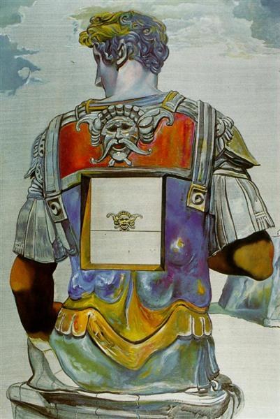 Джулиано ди Медичи' Микеланджело, Вид сзади, 1982