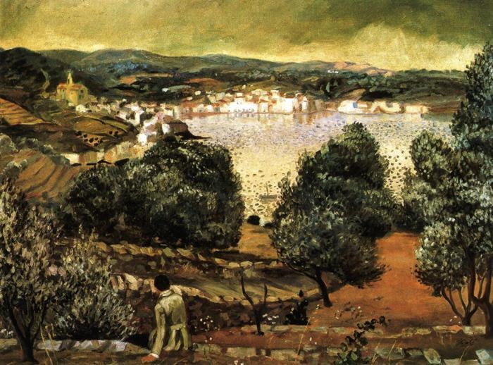 Оливковые деревья. Пейзаж в Кадакесе, c.1922