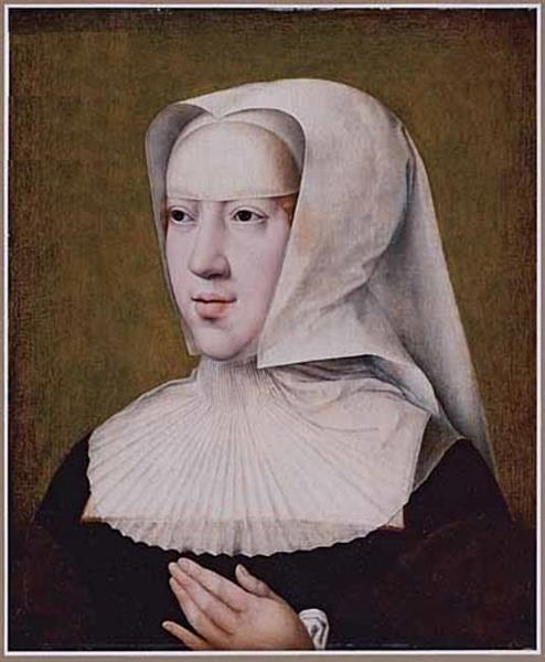Портрет Маргариты Австрийской, c.1520 - Бернар Ван Орлей