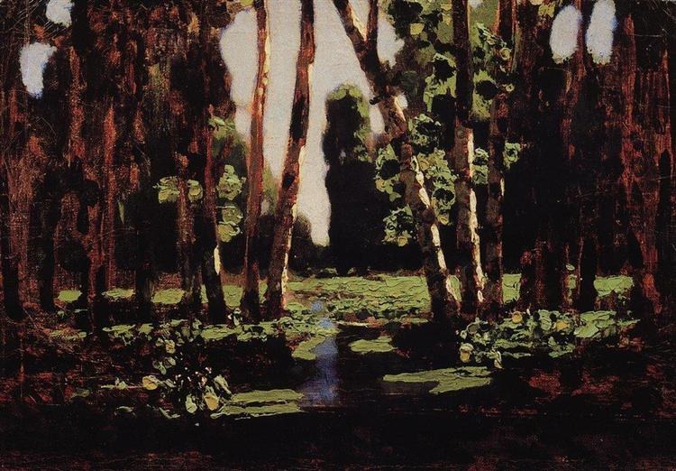Березовая роща, 1879 - Архип Куинджи
