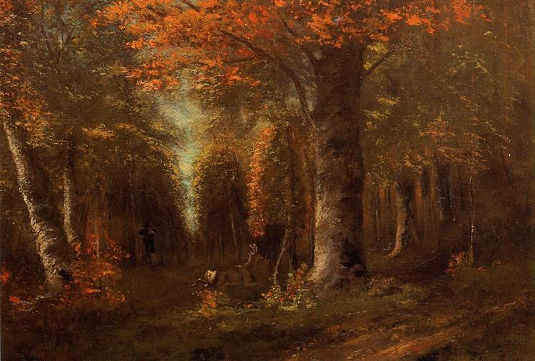 Лес осенью, 1841