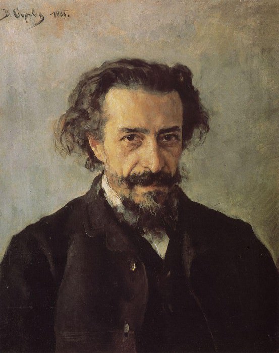Портрет композитора П. И. Бларамберга. 1888