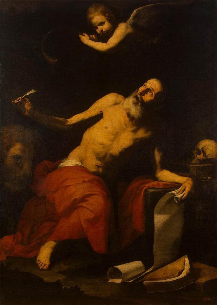 Святой Иероним слышит последнюю трубу, 1626 - Хусепе де Рибера