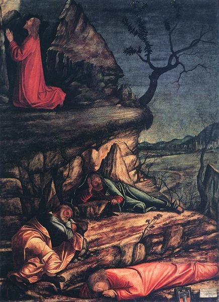 Агония в саду, 1502