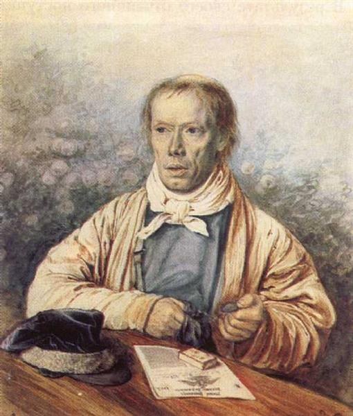 Портрет отца художника А. И. Федотова, 1837 - Павел Федотов