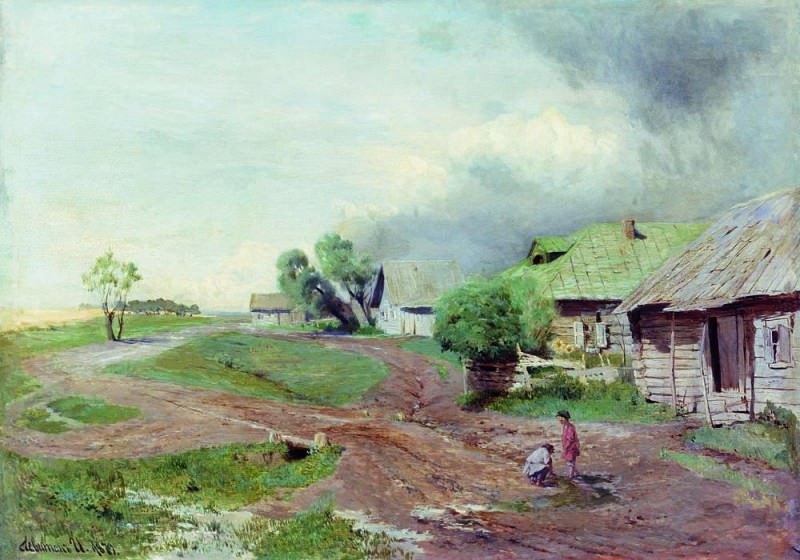 Перед грозой. 1879