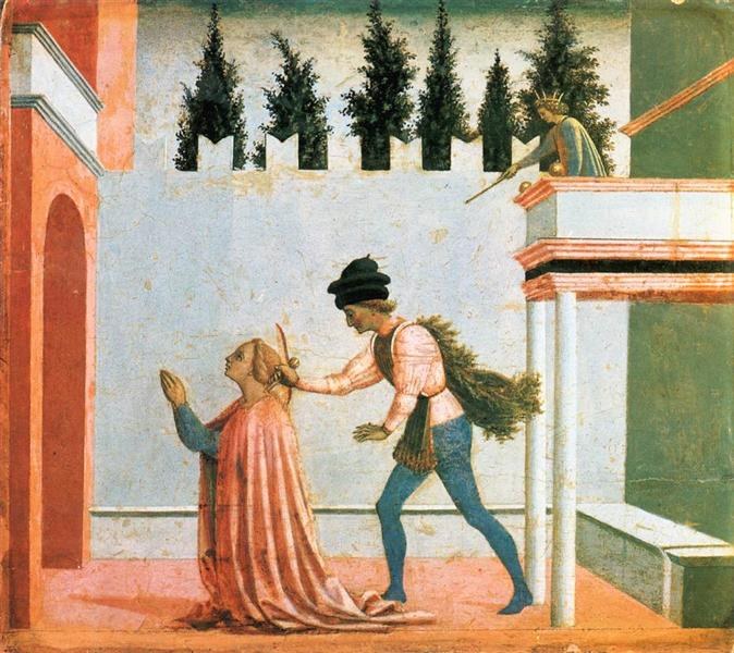 Мученичество Святой Люсии, c.1445 - c.1448