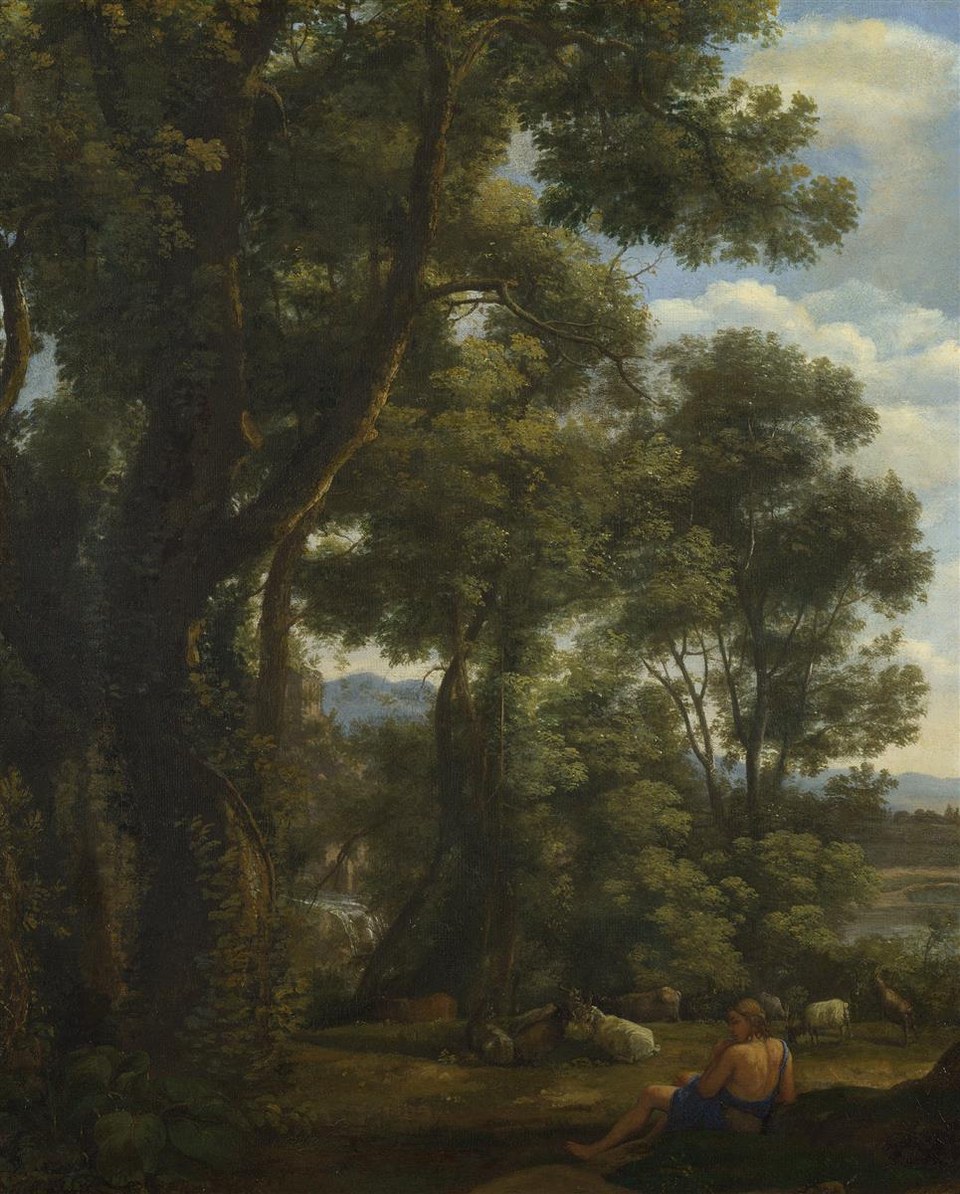 Пейзаж с пастухом, 1636