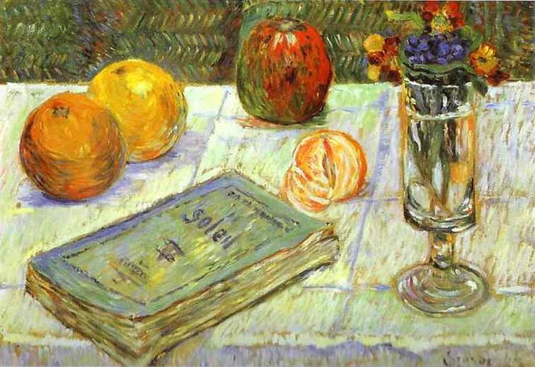 Натюрморт с книгой, 1883