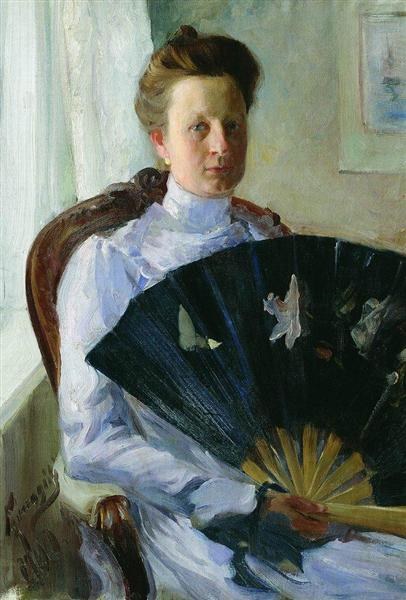 Портрет А.Н. Протасова, 1900 - Борис Кустодиев