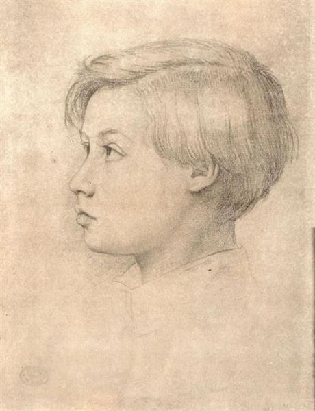 Портрет Дождяé Газа, 1854