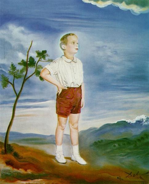 Портрет ребенка (незаконченный), 1951