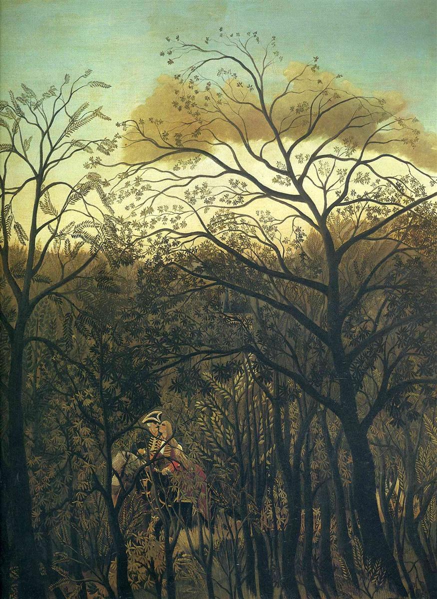 Свидание в лесу, 1886