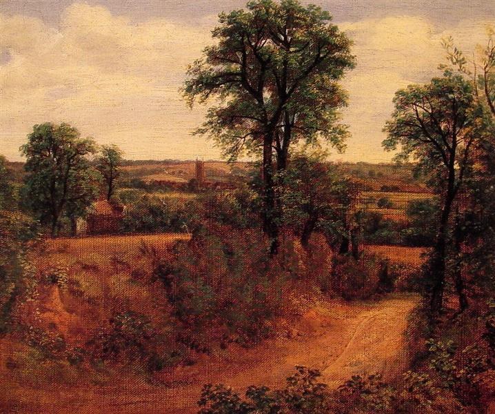 Переулок возле Дедхэма, 1802 - Джон Констебль