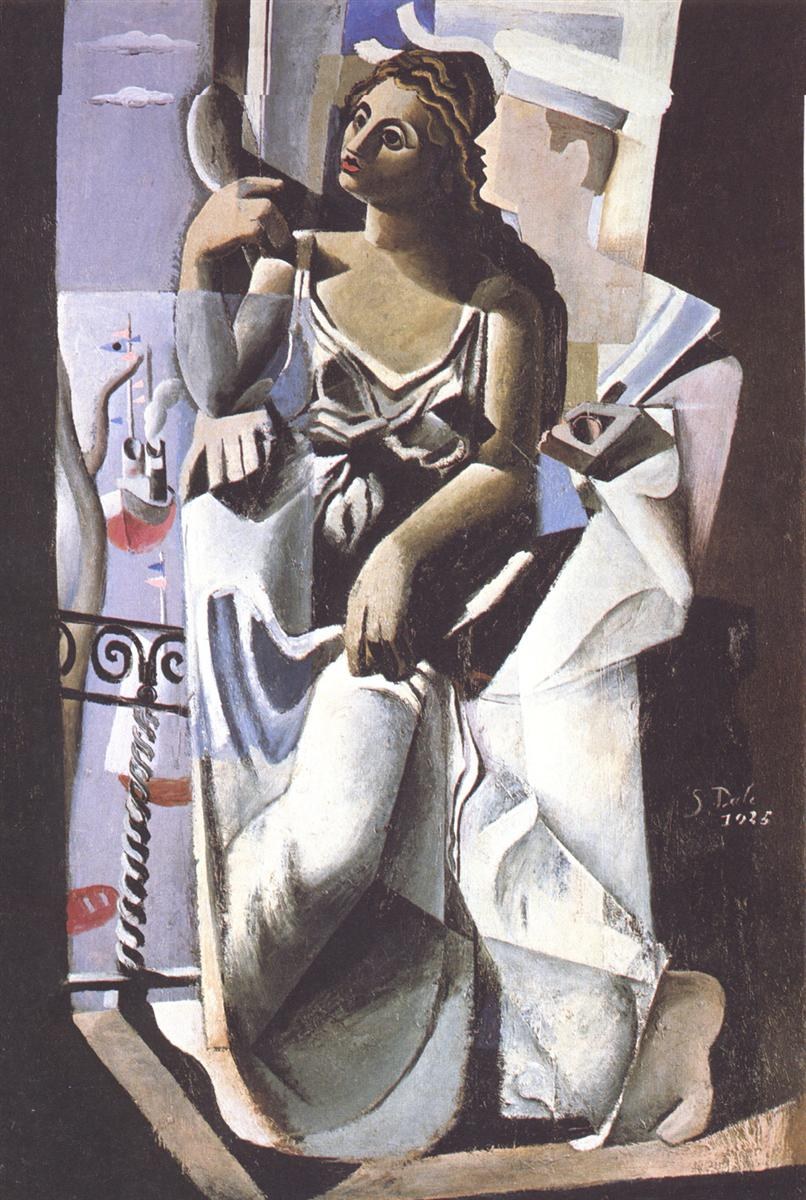 Венера и моряк (Посвящение Сальвату-Папассеиту), 1925
