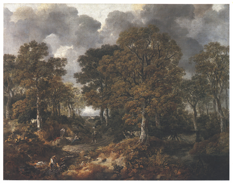 Корнард-Вуд, недалеко от Садбери, Саффолк, 1748