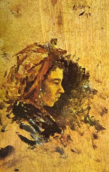 1895 г. Профиль галичанки.